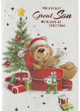 For A Really Great Son With Love At Christmas